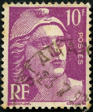 Franca - 1945 - Marianne de Gandon - 10F