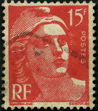 Franca - 1949 - Marianne de Gandon - 15F