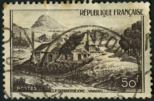 Franca - 1949 - Le Gerbier de Jonc Vivarais - 50F
