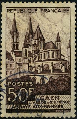 Franca - 1951 - Caen Abadia aux Hommes - 50F