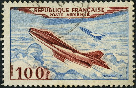 Franca - 1954 - Mystere IV Aviadores - 100F