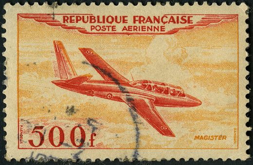 Franca - 1954 - Poste Aerienne Magister - 500F