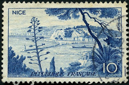 Franca - 1955 - Serie Turistica - Nice - 10F
