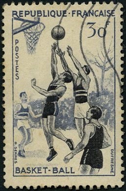 Franca - 1956 - Basquetebol - 30F