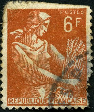 Franca - 1957 - Moissonneuse - 6F