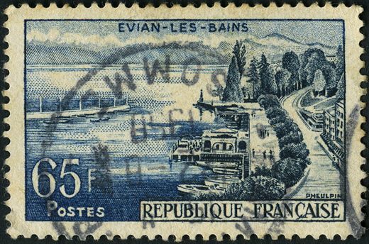 Franca - 1957 - Evian les Bains - 65F