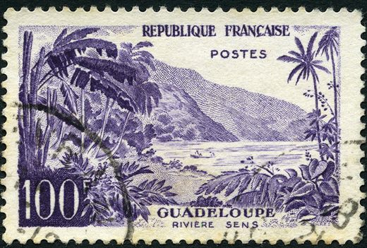 Franca - 1959 - Turismo - Riviere Sens Guadalupe - 100F