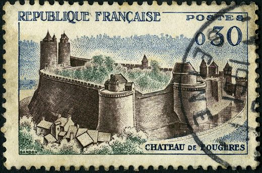 Franca - 1960 - Chateau de Fougeres - 0.30F