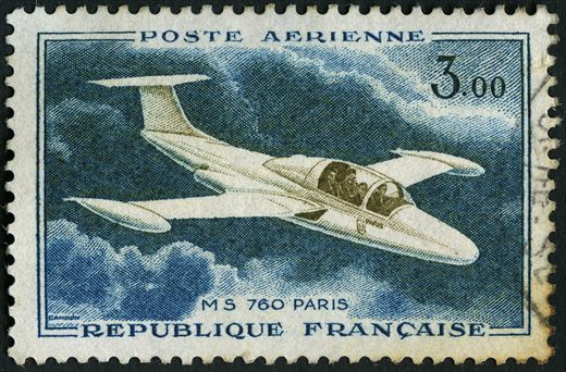 Franca - 1960 - Poste Aerienne MS 760 Paris - 3F