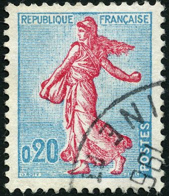 Franca - 1960 - Tipo Semeuse de Piel - 0.20F