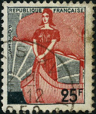 Franca - 1960 - Marianne a la Nef - 0.25F