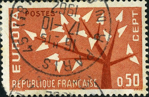 Franca - 1962 - Europa CEPT - 0.50F