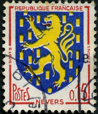 Franca - 1962 - Armoiries de Villes - Nevers - 0.15F