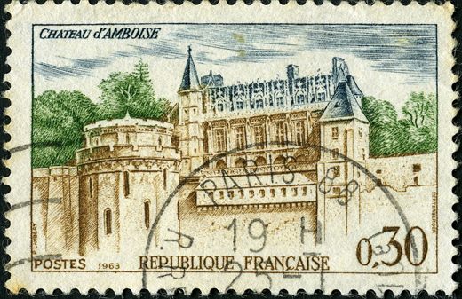 Franca - 1963 - Chateau d Amboise - 0.30F