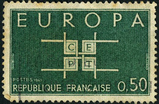 Franca - 1963 - Europa CEPT - 0.50F