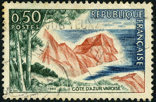 Franca - 1963 - Costa Azul Varoise - 0.50F