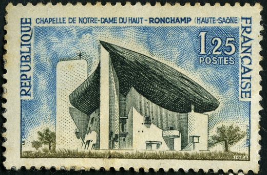 Franca - 1964 - Notre Dame du Haut Ronchamp - 1.25F