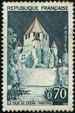 Franca - 1964 - Torre de Cesar Provins - 0.70F