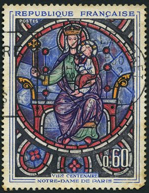 Franca - 1964 - VIII Centenario Notre Dame de Paris - 0.60F