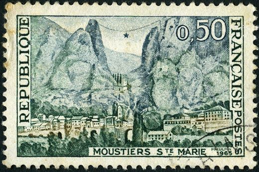 Franca - 1965 - Moustiers Sainte Marie - 0.50F