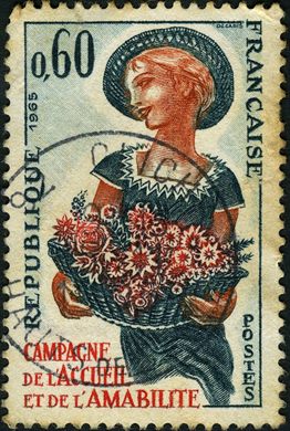 Franca - 1965 - Campanha do Acolhimento e Amabilidade - 0.60F