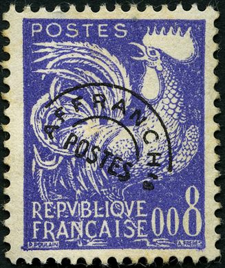 Franca - 1965 - Pre-obliterado Galo - 0.55F