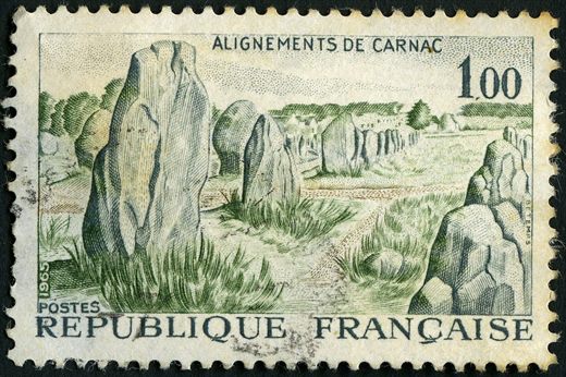 Franca - 1965 - Alinhamentos de Carnac - 1.00F