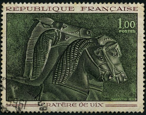 Franca - 1966 - Cratera de Vix - 1F