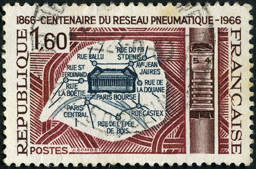 Franca - 1966 - Centenario Rede Pneumatica - 1.60F