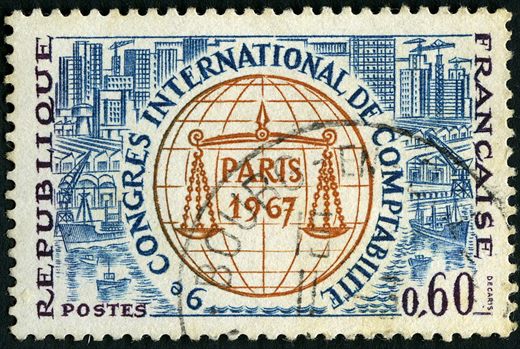 Franca - 1967 - Congresso Internacional Contabilidade Paris - 0.60F