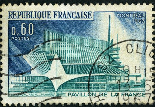 Franca - 1967 - Pavillon de la France Montreal - 0.60F