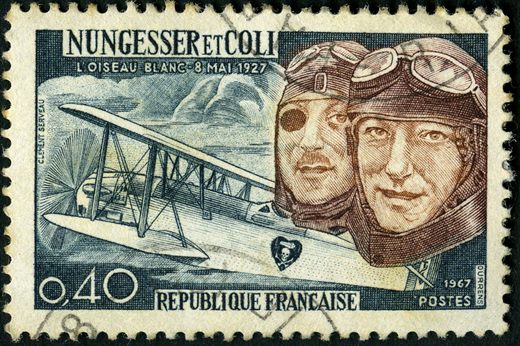 Franca - 1967 - Nungesser et Coli L Oiseau Blanc - 0.40F