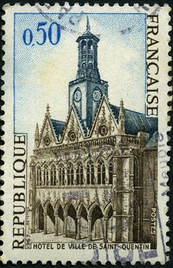 Franca - 1967 - Camara Municipal de Saint Quentin - 0.50F