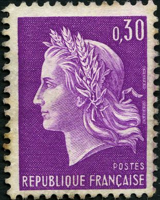 Franca - 1967 - Marianne de Cheffer - 0.30F