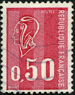 Franca - 1967 - Marianne de Cheffer - 0.40F