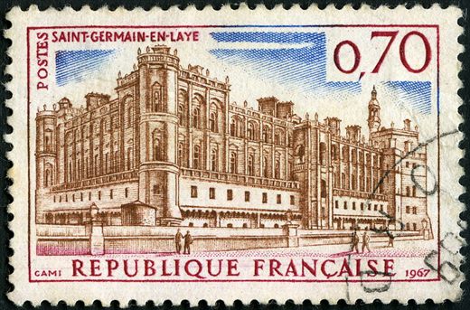 Franca - 1967 - Chateau de Saint-Germain-en-Laye - 0.70F