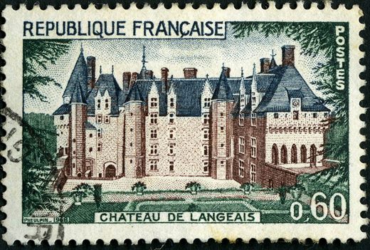 Franca - 1968 - Castelo de Langeais - 0.60F