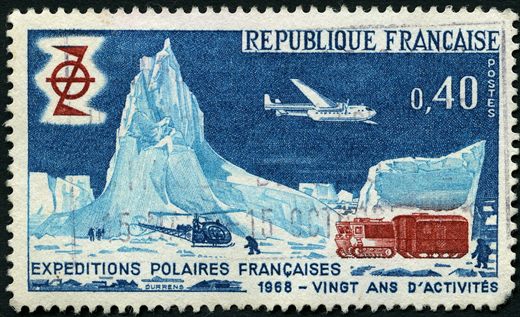 Franca - 1968 - Expeditions Polaires Francaises - 0.40F