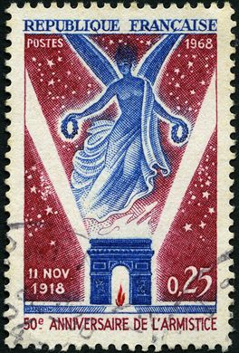 Franca - 1968 - 50 Aniversario do Armisticio de 1918 - 0.25F