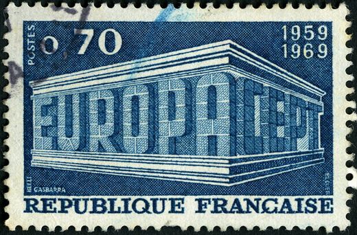 Franca - 1969 - Europa CEPT 10 Anos - 0.70F