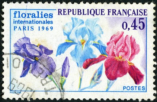 Franca - 1969 - Floralies Internationais Paris - 0.45F