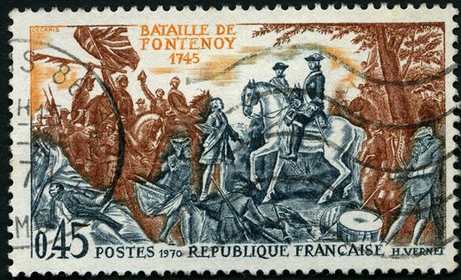 Franca - 1970 - Bataille de Fontenoy - 0.45F