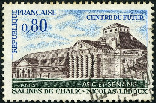 Franca - 1970 - Salinas de Chaux Arc et Senans - 0.80F