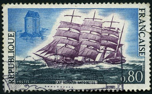 Franca - 1971 - Cap Hornier Antoinette - 0.80F