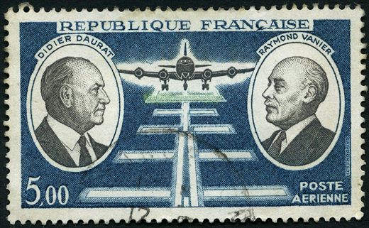Franca - 1971 - Daurat Vanier Aviadores - 5F