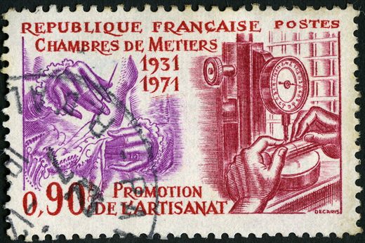 Franca - 1971 - Chambres de Metiers Promotion de l Artisanat - 0.90F