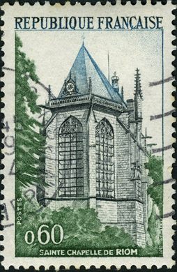 Franca - 1971 - Sainte Chapelle de Riom - 0.60F