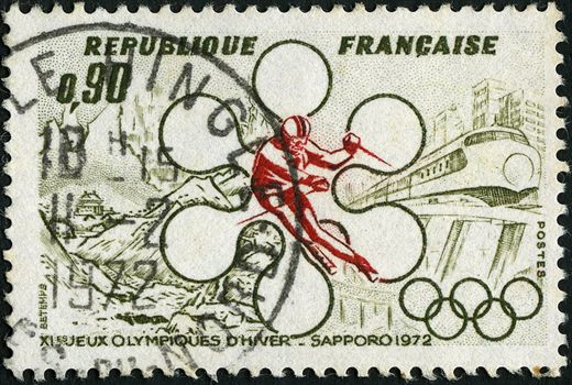 Franca - 1972 - XIes Jeux Olympiques dHiver Sapporo - 0.90F