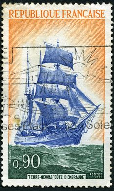Franca - 1972 - Terre Neuvas Cote dEmeraude - 0.90F