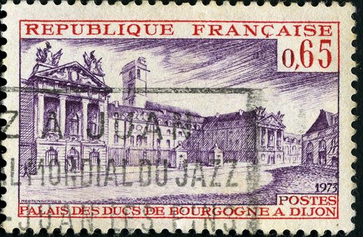 Franca - 1973 - Palacio Duques de Borgonha Dijon - 0.65F